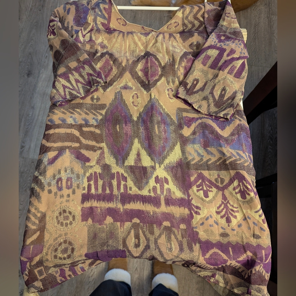 Bohemian Patterned Blouse